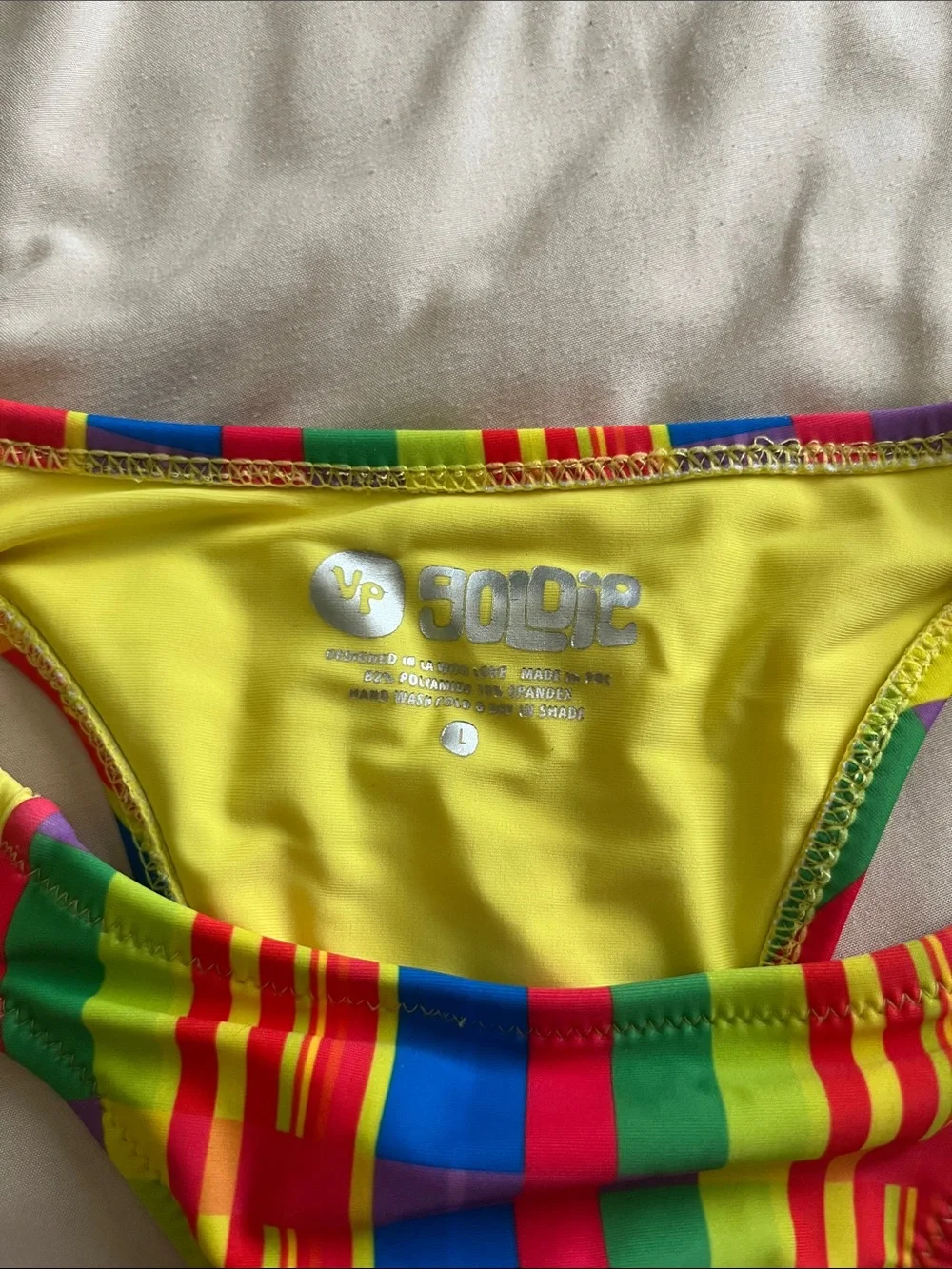 Victoria Paris x Goldie collab bikini